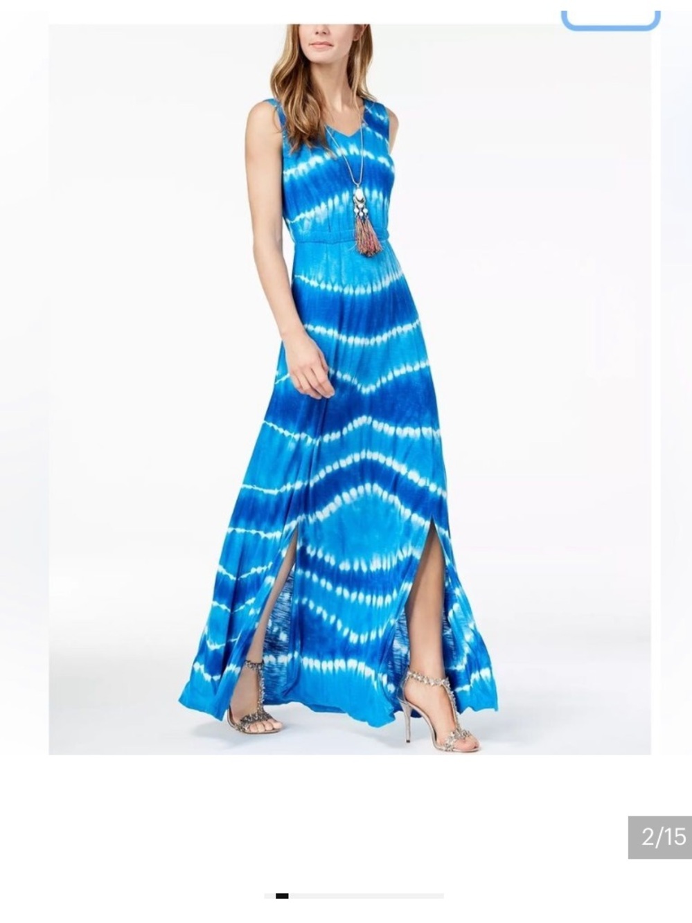 INC Maxi Dress Large NWT